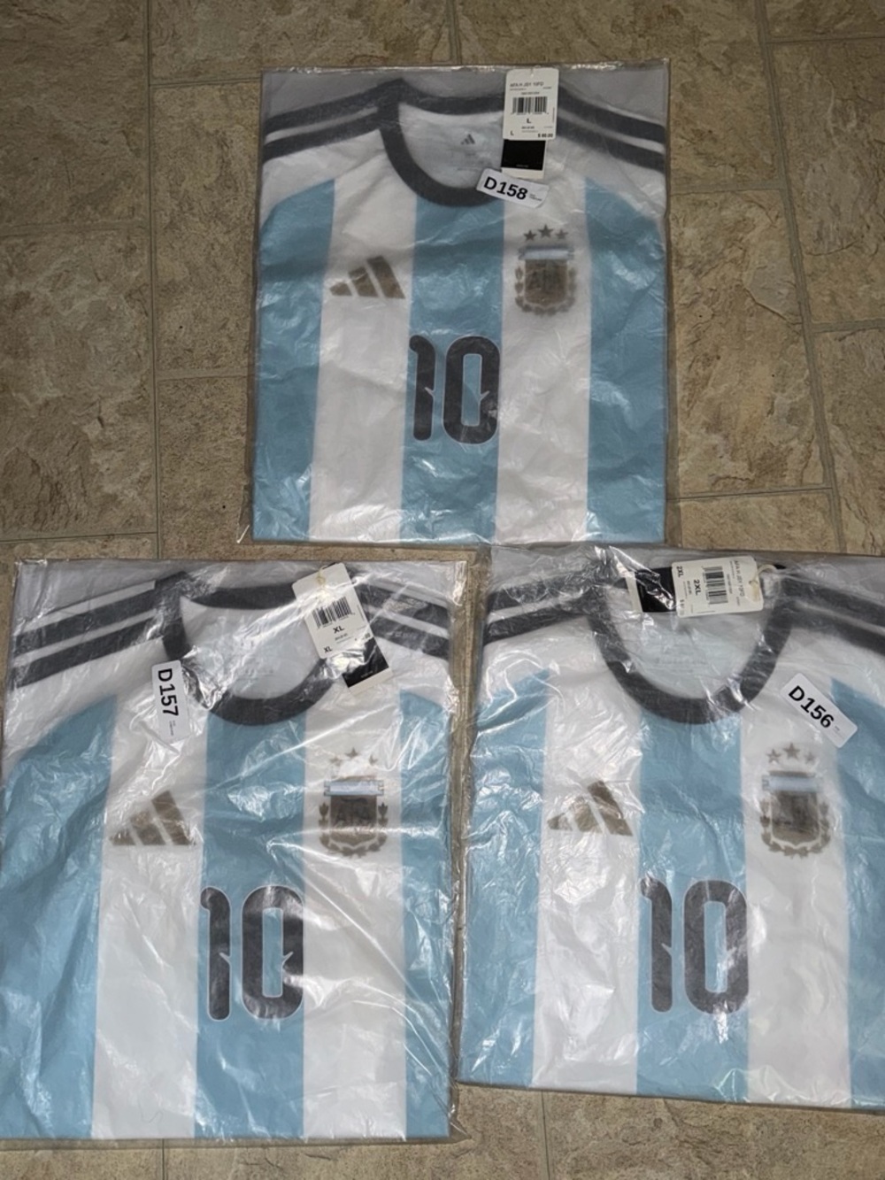 Brand new Adidas “Lionel Messi” jersey. #10